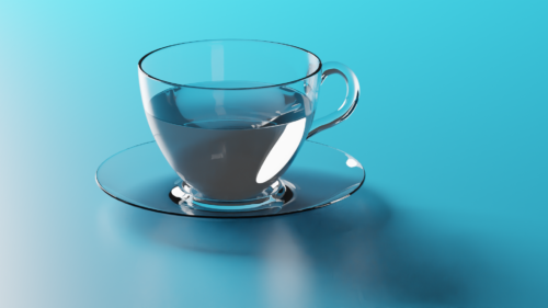 Glass Mug Water