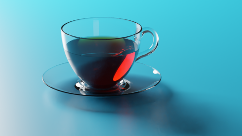 Glass Cup Tea
